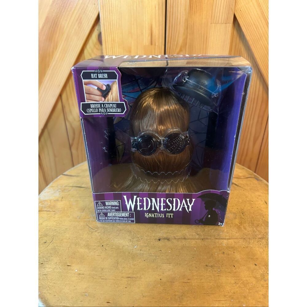 Wednesday Addams Ignatius ITT Figure 4.5" 2024 Just Play MGM New TOY (5198)